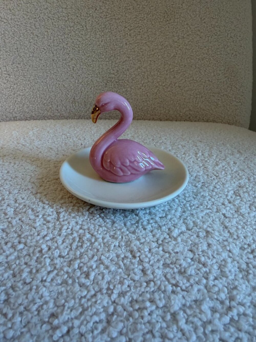 Flamingo Ring Dish Jewelry Tray Organizer